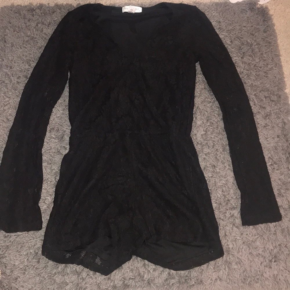 Full Tilt Black Romper